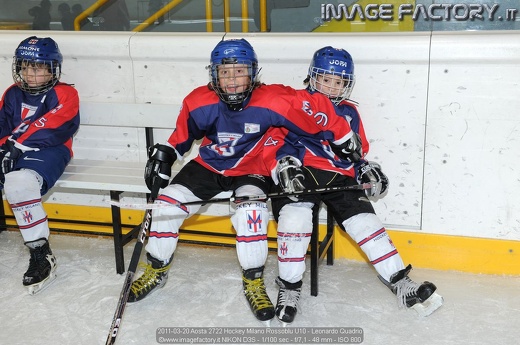 2011-03-20 Aosta 2722 Hockey Milano Rossoblu U10 - Leonardo Quadrio